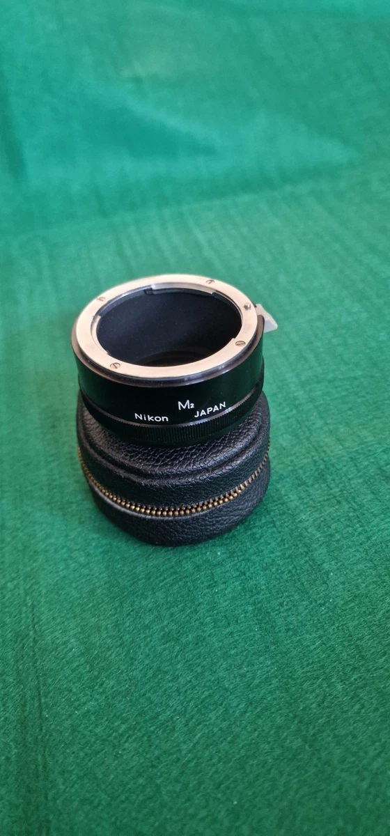 Nikon F E2 Tôt F Logo Extension Tube Mint en Boîte Avec Papiers