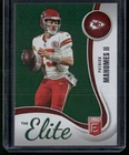 2025 Donruss Elite Football Green Patrick Mahomes II #9 PSA 10