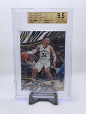 2017-18 Select Dillon Brooks Courtside Prizm Zebra Beckett 9.5