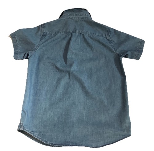 Janie And Jack Junge Chambray Denim Knopfleiste Hemd Größe 8 - Bild 2 von 3