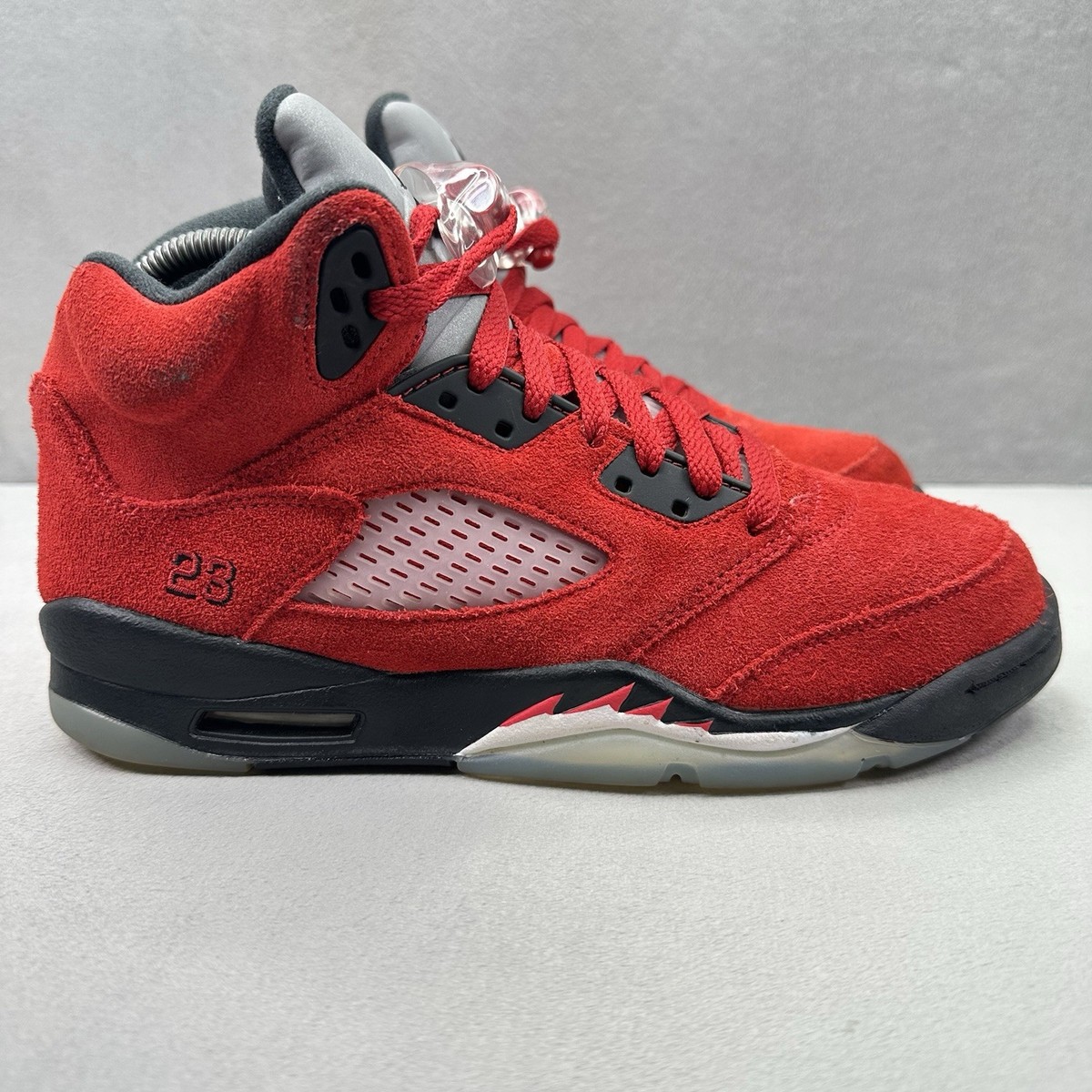 Size 7Y - Jordan 5 Retro Mid Raging Bull Toro Bravo Red