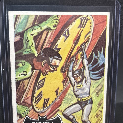 1966 Topps Batman Black Bat - Time for a Rescue #41 - Bild 3 von 6