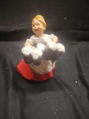 Goebel Bar Biermädchen Germany 1972 Hummel Figur Musik funktioniert Top Zustand  - Bild 1 von 5