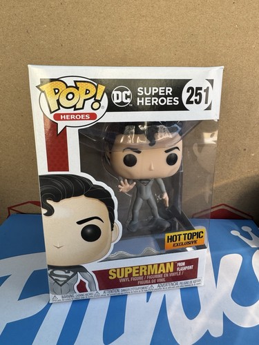 Funko Pop! DC Universe-Superman (Flashpoint Paradox) #251 Hot Topic Exclusive!