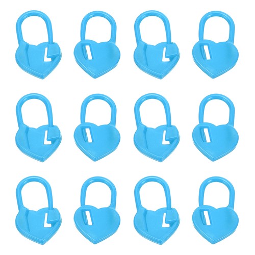 100Pcs Stitch Markers, Crochet Locking Stitch Needle Clip Counter, Blue