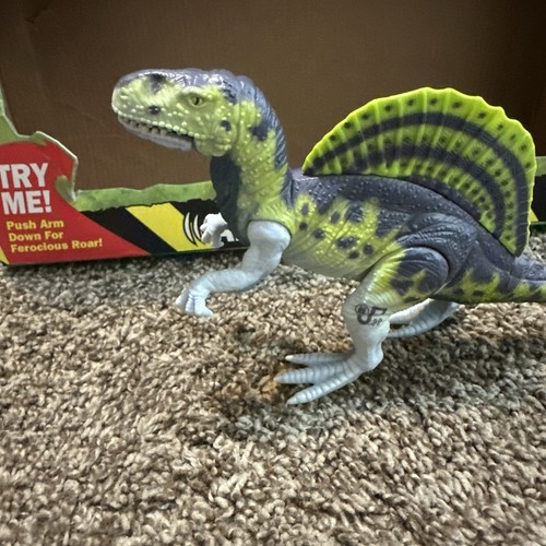 Jurassic Park Lost World SPINOSAURUS “Slice” Electronic Kenner 1996 Caja Completa - Imagen 5 de 17