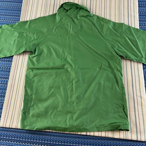 Vintage Arkansas Sesquicentennial Coach Jacket Mens Small Green Made USA 80s - Picture 11 of 12