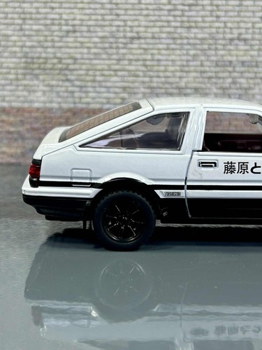 Toyota Trueno AE86 Initial D - 1:32 Scale Diecast Model Car JDM White (unboxed) - Picture 7 of 16