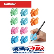 Mr. Pen Pencil Grips for Kids Handwriting 10 Set Soft Silicone Ergonomic