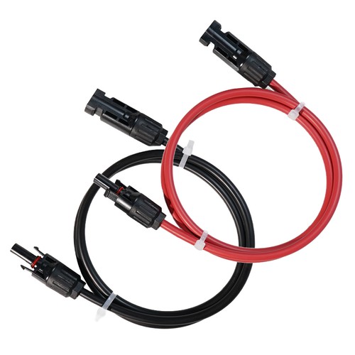 6mm² 1m Verlängerungskabel Solarkabel mit Stecker für Solarmodule - Bild 7 von 9