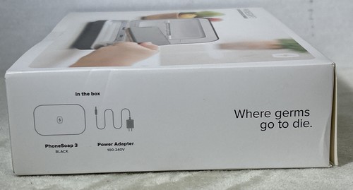 PhoneSoap 3 UV Sanitizer & Charger Black SEALED - Photo 6 sur 6