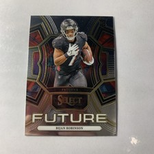 2023 Panini Select Bijan Robinson Rookie Card Future #FUT-BRO Atlanta Falcons RC