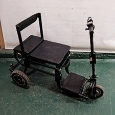 eFOLDi Lite Folding Mobility Scooter Black 3-Wheeled Portable ideal for travel M