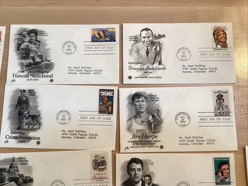 Stamps USA 🇺🇸 FDC LOT Of 21 - 1980s (26) - Bild 6 von 10
