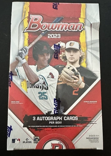 2023 Bowman Baseball Jumbo Factory Sealed Hobby Box