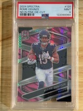 2024 Panini Spectra - Rookies Rome Odunze #120 Neon Pink Prizm Die-Cut /20 (RC)