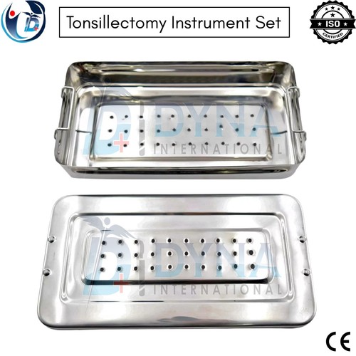 Tonsillektomie und Adenoidektomie 30-teiliges Kit chirurgisches Instrumentenset + kostenlose Box CE - Bild 17 von 19