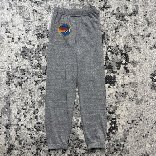 Aviator Nation Kids Girls 5 Stripe Sweatpants Joggers Rainbow Size 12
