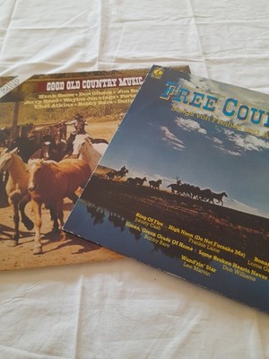 3 LP Various -Country Music Folk,
