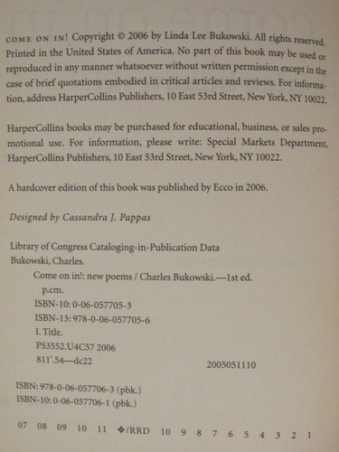 LOT OF 6 CHARLES BUKOWSKI ALL POETRY BOOKS  Good Condition Paperback - Bild 16 von 22