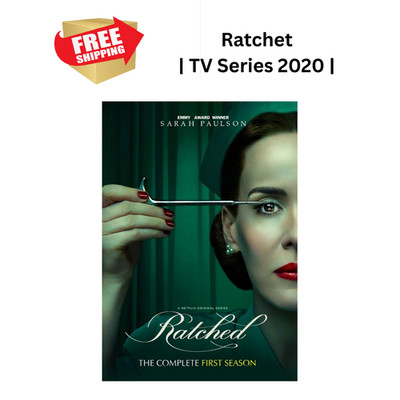 Ratched TV Series Season 1 (2020) thriller FULL HD Quality Audio DVD |FREE SHIP|
