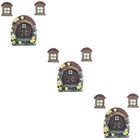  3 Sets Miniatur Garten Feentür Für Baum Miniaturdekor Gartendekoration