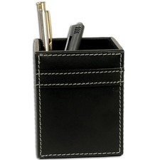 Dacasso A1210 Rustic Leather Pencil Cup
