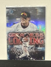 Travis Bazzana 2025 Bowman Chrome Greatness Loading Insert #GL-8 Guardians Card