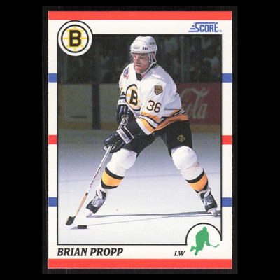 Brian Propp #269 1990 Score Boston Bruins Hockey Card NHL NM