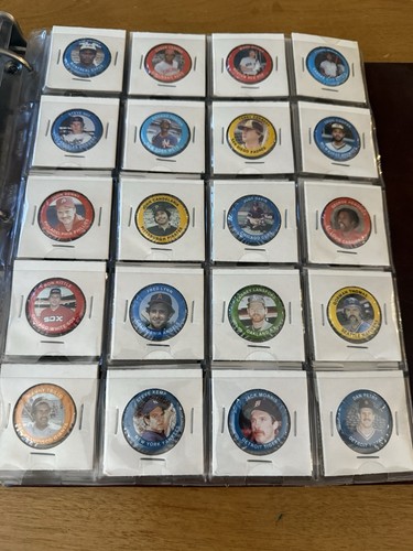 Vintage 1984 MLB Pins Complete Set- 20 HOF Players- Pete Rose, Strawberry, Etc. - Picture 4 of 9