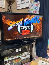 Sega Saturn console HST-0019 + 4 games, tested and working condition, From Japan