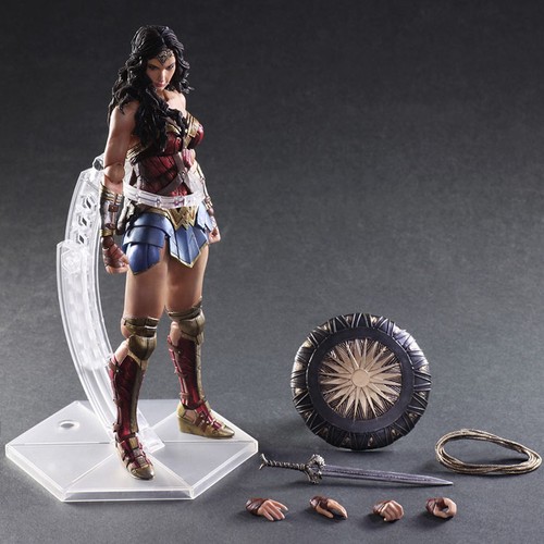 Play Arts Kai Wonder Woman DC 10" Action Figure Square Enix Collection Official - Picture 1 of 13