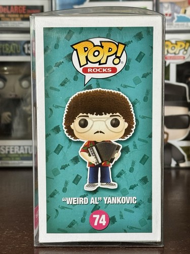 Funko Pop Figur Rocks Weird Al Yankovic 74 Mit Protektor - Bild 4 von 6