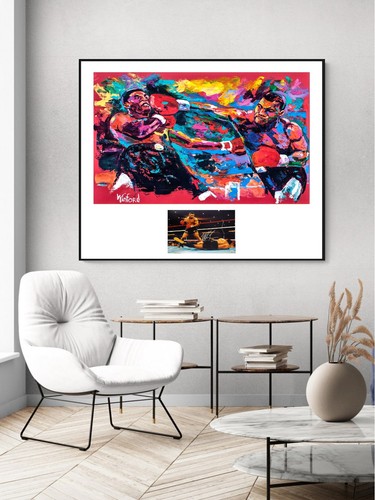 Mike Tyson signiert von Tyson Echtheitszertifikat Giclee 32" Höhe x 28" Breite war 1.995 $ jetzt 595 $ - Bild 2 von 18
