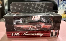 Jeremy Mayfield Mobil 1 25th Anniversary NASCAR #12 Red and Black Toy Car New