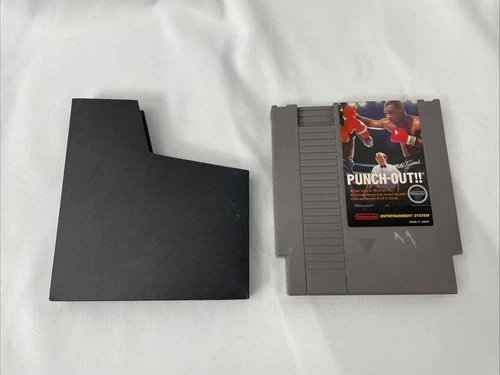 Mike Tyson's Punch Out Nintendo NES 1987 Tested & Working Very Good Condition