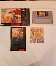 Ys III: Wanderers From Ys (Super Nintendo SNES) COMPLETE w/ Box manual game