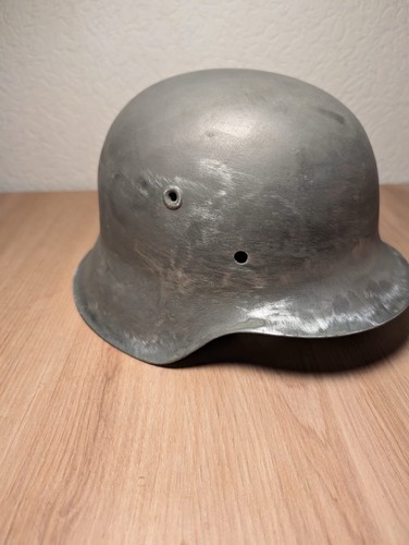 Originaler M42 qvl 62 Stahlhelm - Bild 1 von 7