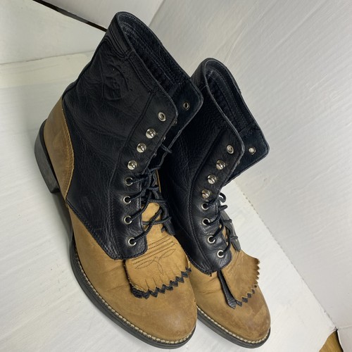 Ariat Ladies Heritage Lacer II with Kiltie Distressed Brown Boot 11029 7.5 B - Bild 2 von 10