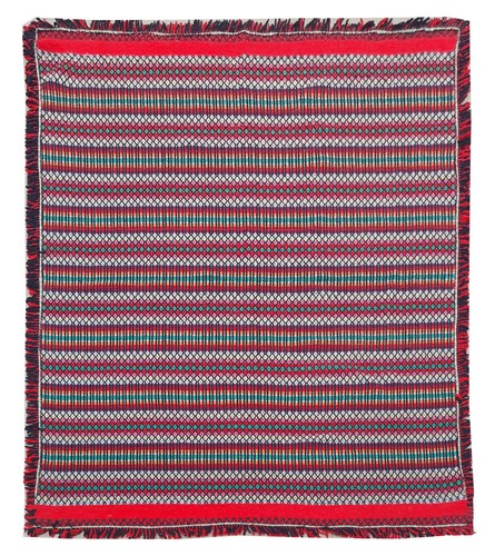 Amazing Hand Knotted Vintage Flat Weave African Kilim Wool Area Rug 6.9 x 4.9 Ft