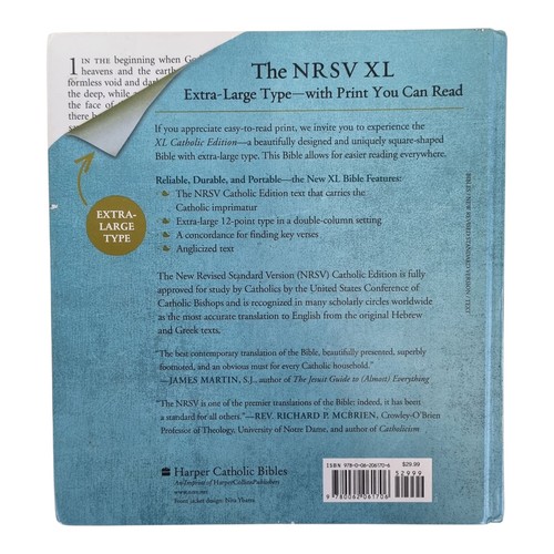 Bible NRSV XL Catholic Edition Large Print - Picture 2 of 10