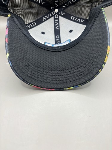Gorra de camionero Avid SnapBack malla colorida pesca al aire libre - Imagen 7 de 9