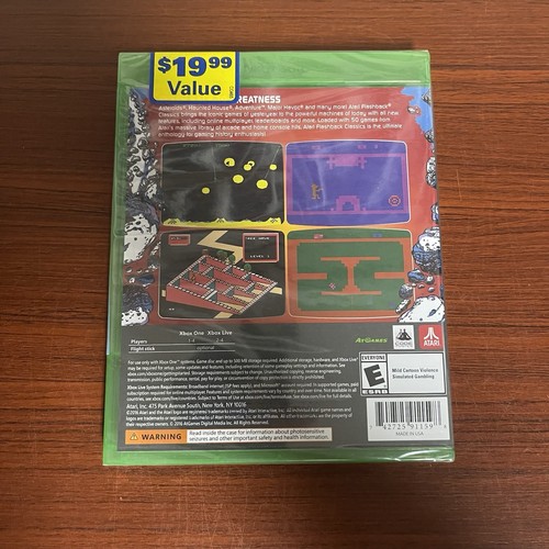 Atari Flashback Classics Volume Vol. 2 - Xbox One 2016 -Brand New Factory Sealed - Picture 2 of 3