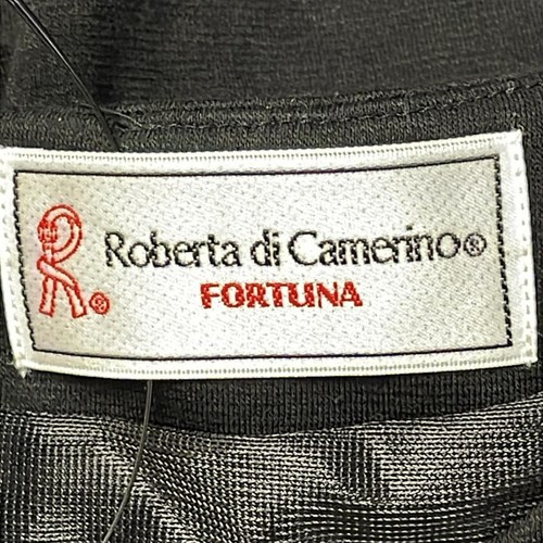 Auth Roberta di camerino - Black Red Green Women's Dress - Picture 3 of 7