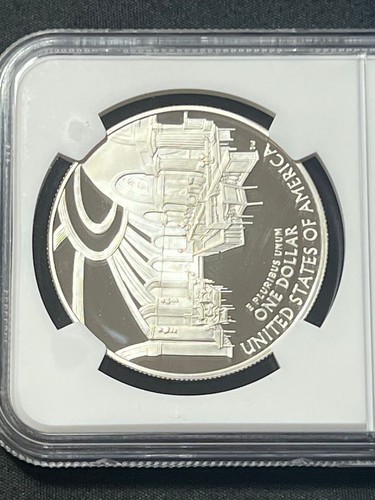 PF70 ULTRA CAMEO~2005 P JOHN MARSHALL S$1~NGC ENCAPSULATED~STUNNING COLLECTABLE - Picture 7 of 8