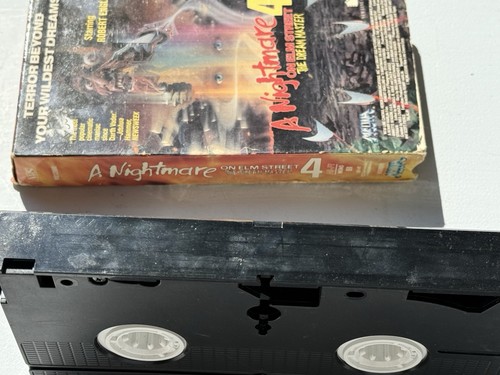 A Nightmare on Elm Street 4 : The Dream Master VHS 1988 Robert Englund Horror - Imagen 7 de 8