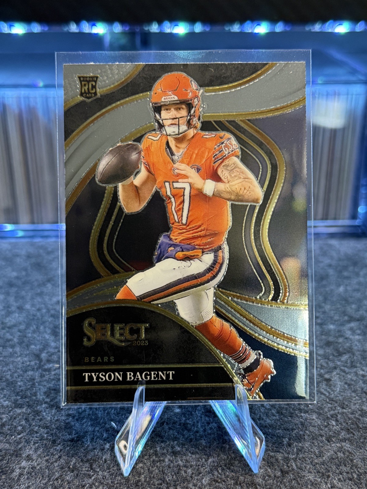2023 Select #208 Tyson Bagent Club Level Rookie RC Bears