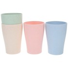 4 Pcs Portable Drinking Cups Unbreakable Pp For Outdoor Picnic Camping