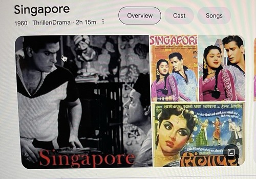 Old Hindi Movie Songs from 6 films original soundtracks with title music BW VHS - Picture 5 of 22