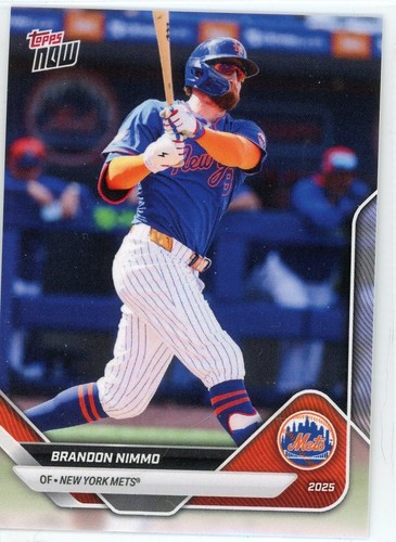 Topps de los New York Mets 2025 ahora camino al día de apertura tú eliges las tarjetas - Imagen 8 de 21